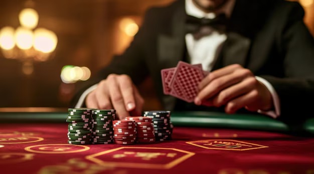 aternos Free Bet Blackjack live dealer table on mobile phone screen